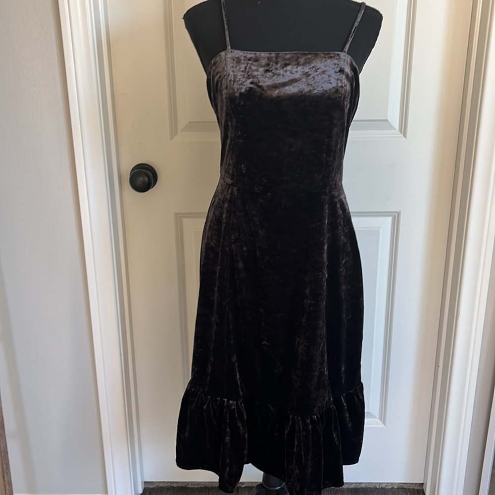 Velvet Black Dress